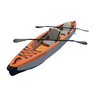 Inflatable Canoe PVC Folding Kayak Boat Fishing Kayak