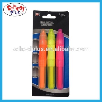 Novelty jumbo digital highlighter with rubber grip