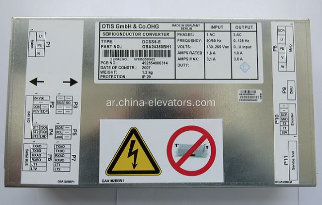 GAA24350BH1 OTIS Elevator DCSS5-E Door Controller