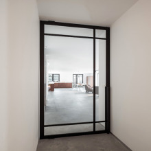 Modern Aluminium Front Doors for Villas and Apartments