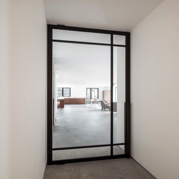 Modern Aluminium Front Doors for Villas and Apartments