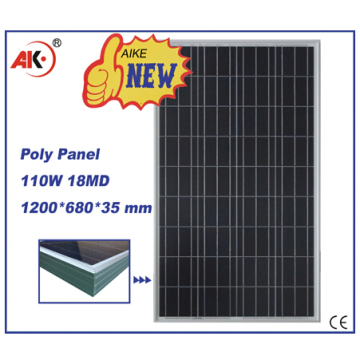 110w poly broken cells solar panel