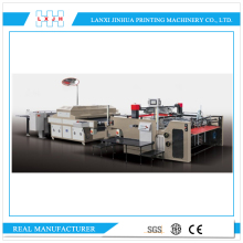 HL-720/780/1020 automatic roller screen printing machine with UV dryer, sreen printer supplier