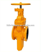 Z47F buried type flat gate valve / gas flat gate valv without leakage