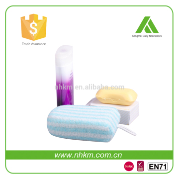 Three Pieces Scouring Sponge Pads Body Scrubber Sponge Bath Pad