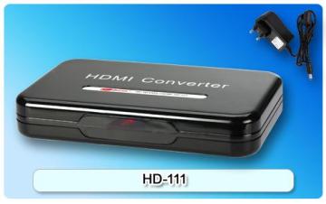 2016 Gecen Converter HD-111 Support 24-bit color depth