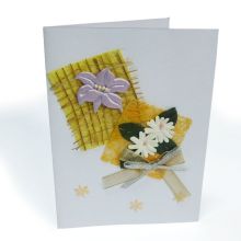 Full Color Special Paper Greetings Card Printing Service For Greeting Card Sgs-coc-007396