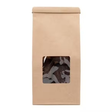 Custom Kraft Tin Tie with Window Design