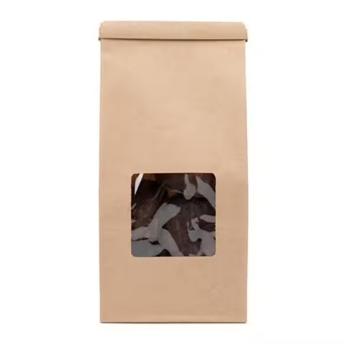 Custom Kraft Tin Tie with Window Design