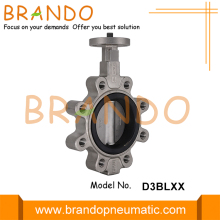 Headless Lug Type Stainless Steel Butterfly Valve