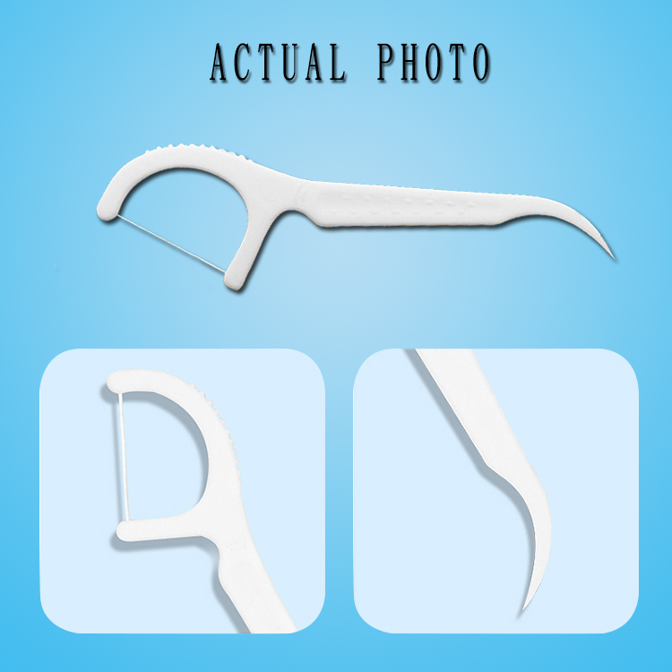 Antiskid Design Teeth Floss Pick