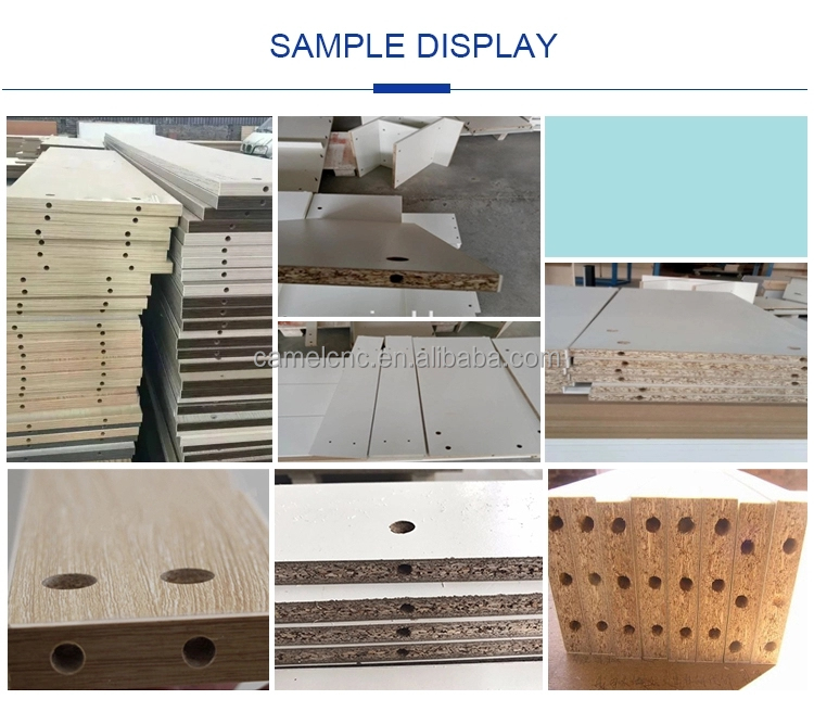 Double spindles CA-265 CNC Side Drilling Machine Cabinets Furniture Doors Side Slotting Drilling Machine