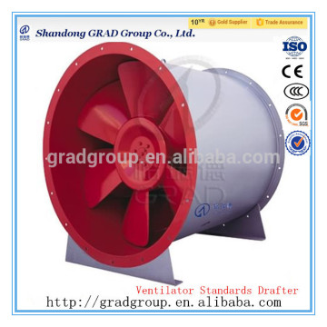 Low-pressure smoke ventilation fans