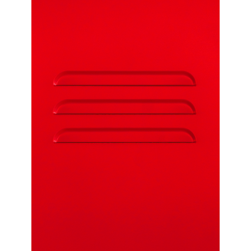 販売のための赤い金属の立っている貯蔵のワードローブ