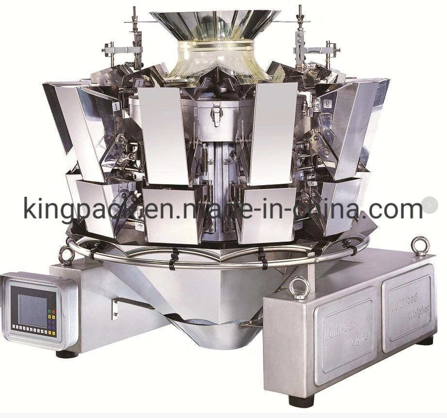 Vertical Automatic Food Zip Pouch French Fries Weigher Bag Packing Machine
