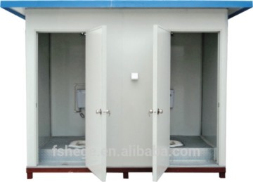 mobile sandwich panel toilet