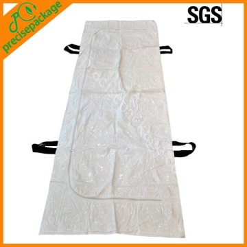 reusable leakproof PVC body bag with handles/funeral body bag