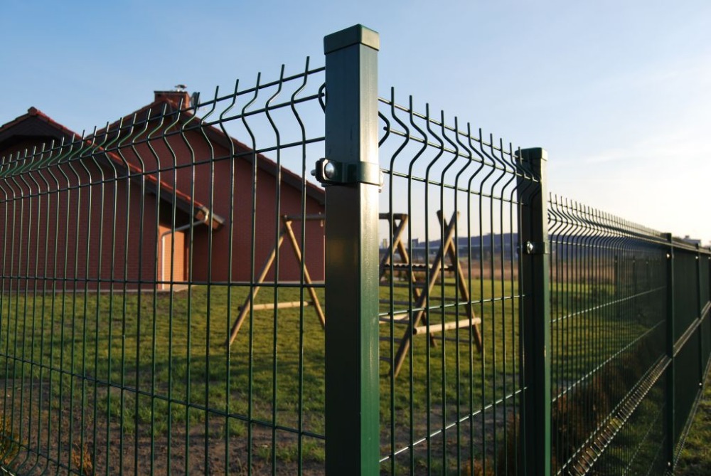 welded mesh security fencing panels