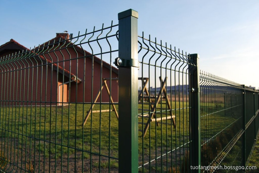 welded mesh security fencing panels