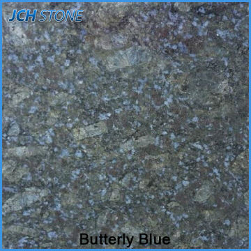 Polished Butterfly blue granite countertops