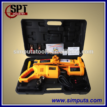 2.5T Electric Car Jack and wrench kit / electric car jack and wrench,electric hydraulic car jack