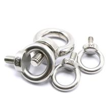 High-Quality DIN 580 Zinc Plated Collar Lifting Eyebolt in Stainless Steel 304 for Rigging