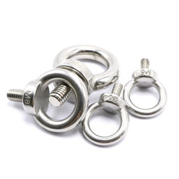 High-Quality DIN 580 Zinc Plated Collar Lifting Eyebolt in Stainless Steel 304 for Rigging