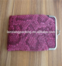 Design Personalized Ladies Suede Jewelry/Tool Button Pouch