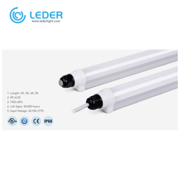 LEDER Đèn ống LED 4000K 2ft có thể thay đổi độ sáng bằng nhôm