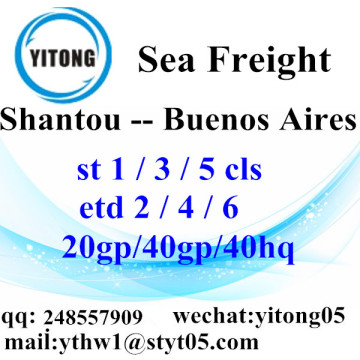 Shantou Sea Freight Shipping Agent to Buenos Aires