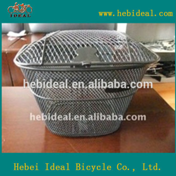 Black Steel Bicycle basket