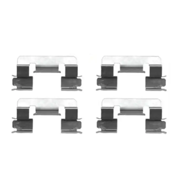 Deluxe Auto Disc Brake Pad Hardware Kits - Brake Caliper Clips for Toyota