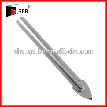 7*80mm Chromeplate Porcelain Bit For Porcelain