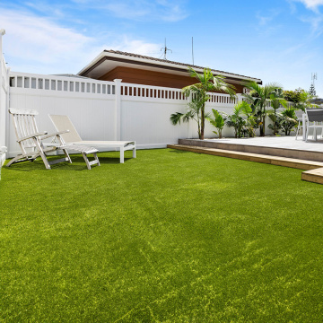 Grama artificial de campo de hóquei com padrões impressos