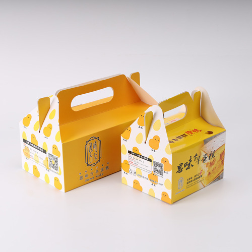 Custom Cake Cookie Packaging Take Away Paper Box