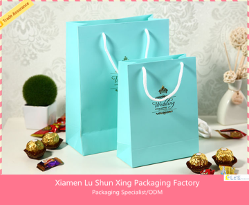 clothing packaging popular hand paper bag suppliers