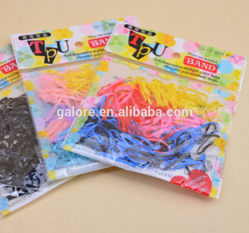 custom printed elastic bands for hair accessories