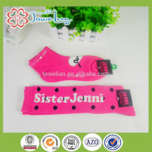 red cute girl's socks