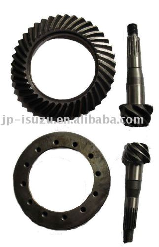 Isuzu spare parts, repuestos para isuzu CRWON WHEEL AND PINION GEAR