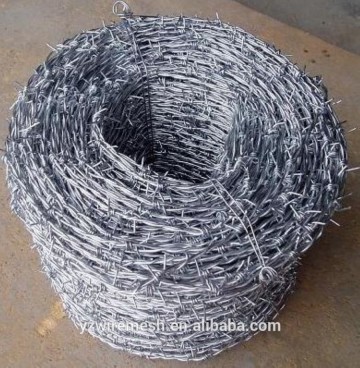 galvanized barbed wire/ galvanized barbed fence wire/ fence wire from factory