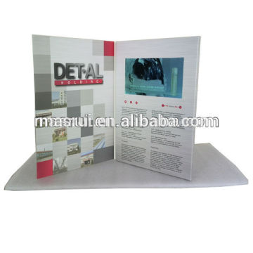 Video greeting card electronic