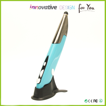 2015 Top Selling Computer Keyboard Partner Pen shaped Mouse with Touch pen