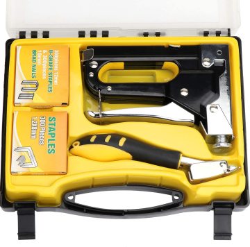 Fence Tool Finish Nail Gun Kit: Decorative Mini Upholstery Nail Gun