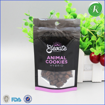 aluminum foil ziplock bag/zipper bag stand up pouch for mango beef jerky chips packaging