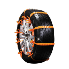 Car Universal Mini Plastic Winter Tyres and Snow Chains for SUVs - Anti-Skid and Car-Styling