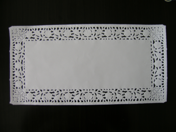 rectangular paper doily 20x30cm