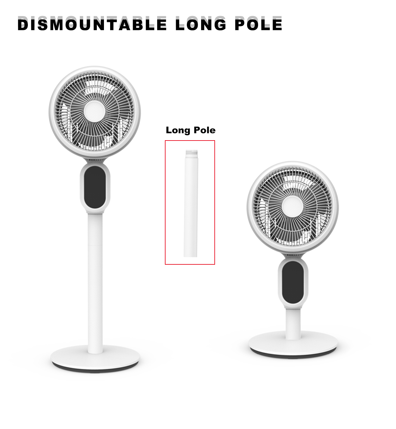 F611 circulator stand fan long pole F611 circulator stand fan long pole