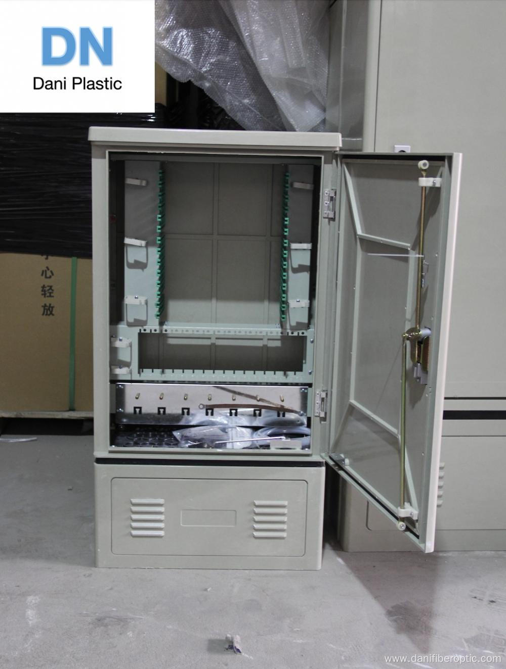 144 Core SMC Outdoor Fiber Optic Cabinet