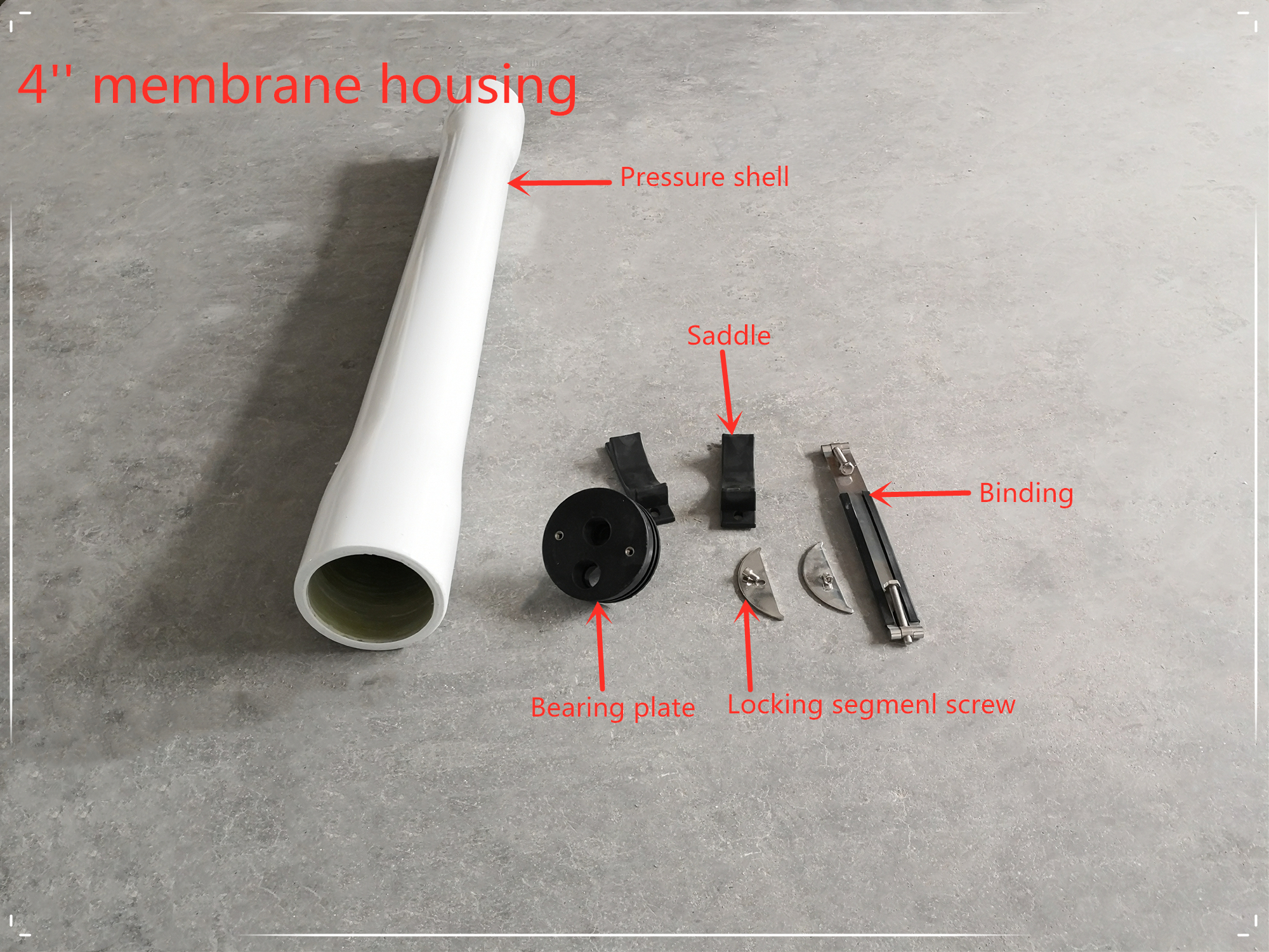 Hot sale with low price 4040 membrane housing 300psi