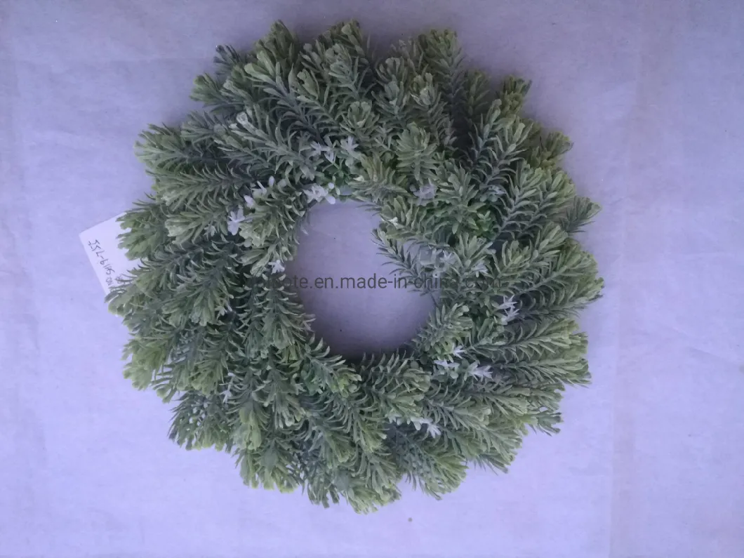 Artificial Seeds Grass Wreath for Home and Garden Decoration